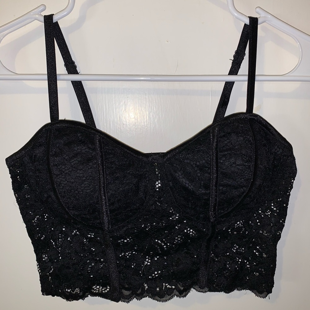 Bozzolo Black Lace Bralette